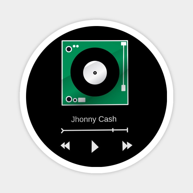 jhonny cash Magnet by Vrolijke Koters